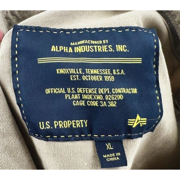 Alpha Industries Tactical Vest XL Cargo Utility Outdoors Ripstop US Defense - Picture 6 of 9